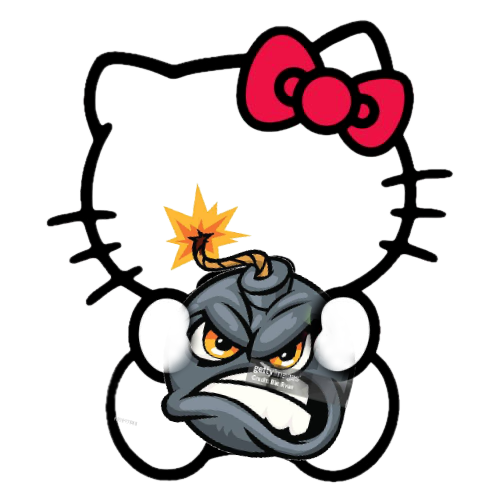 goodbye kitty Logo